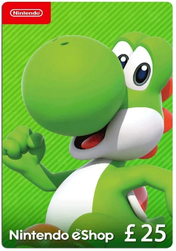 nintendo eshop gift card £25 (uk)