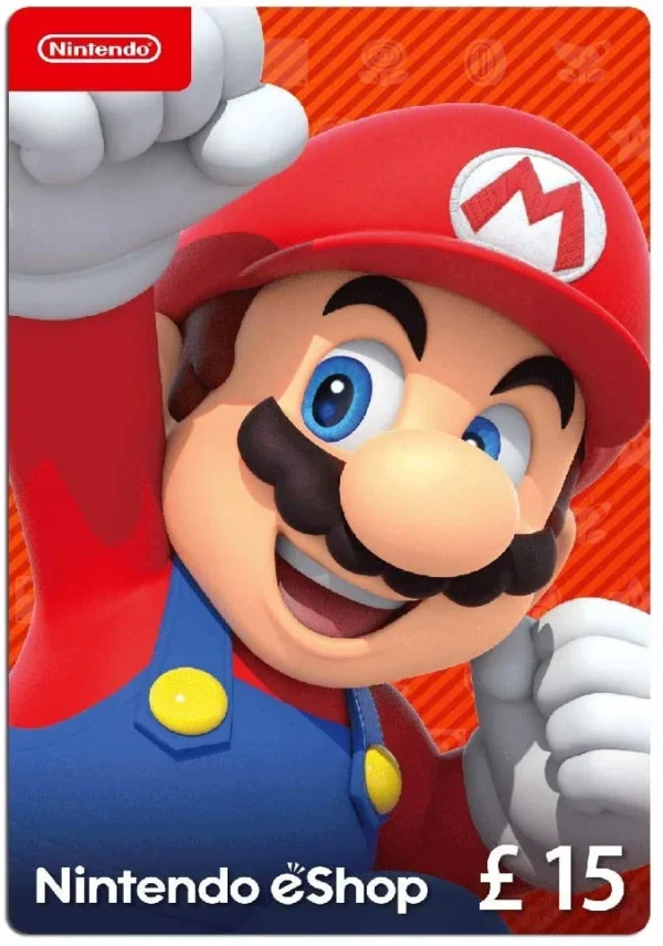 Nintendo Gift Card eShop UK – £15