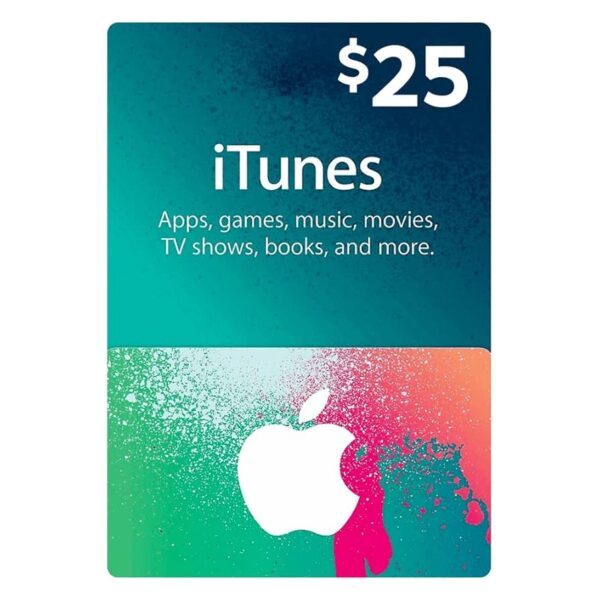 iTunes Gift Card America Store - US$ 25