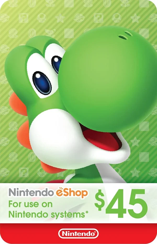 Nintendo eShop Gift Card 45$ (US)