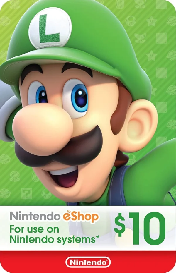Nintendo eShop Gift Card 10$ (US)