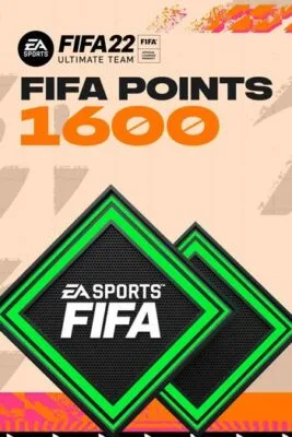 fifa 22 1600 fut points origin (digital code)