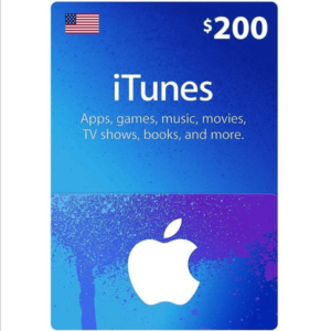 iTunes Gift Card America Store - US$ 200