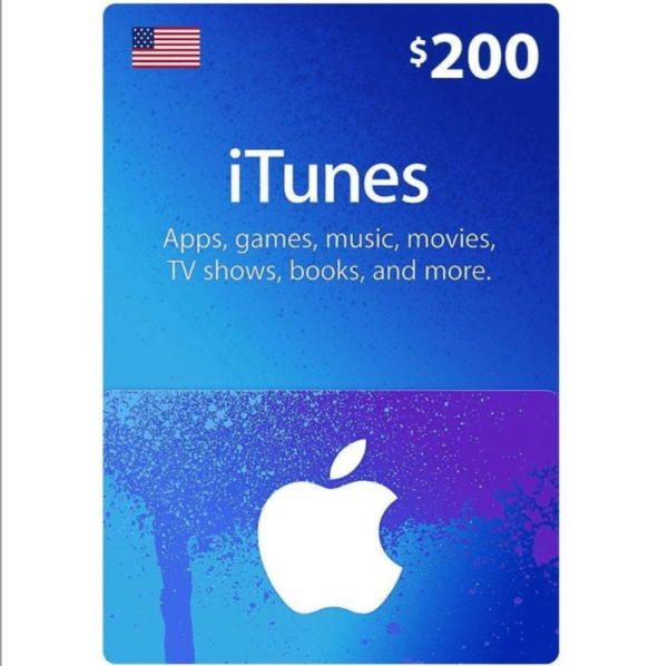 iTunes Gift Card America Store - US$ 200