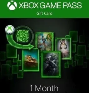Xbox Game Pass 1 Month For Console (Trial) (Membership) Gift Card