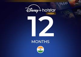 Disney + Hotstar Premium 1 Year Gift Card INDIA