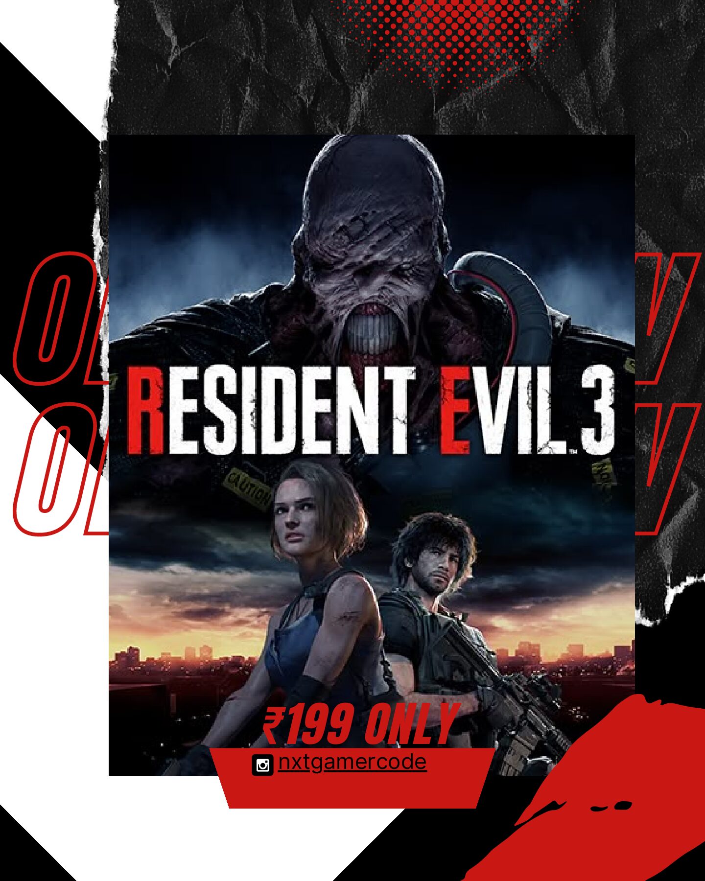 Resident Evil 3 Remake : Steam Code (PC)