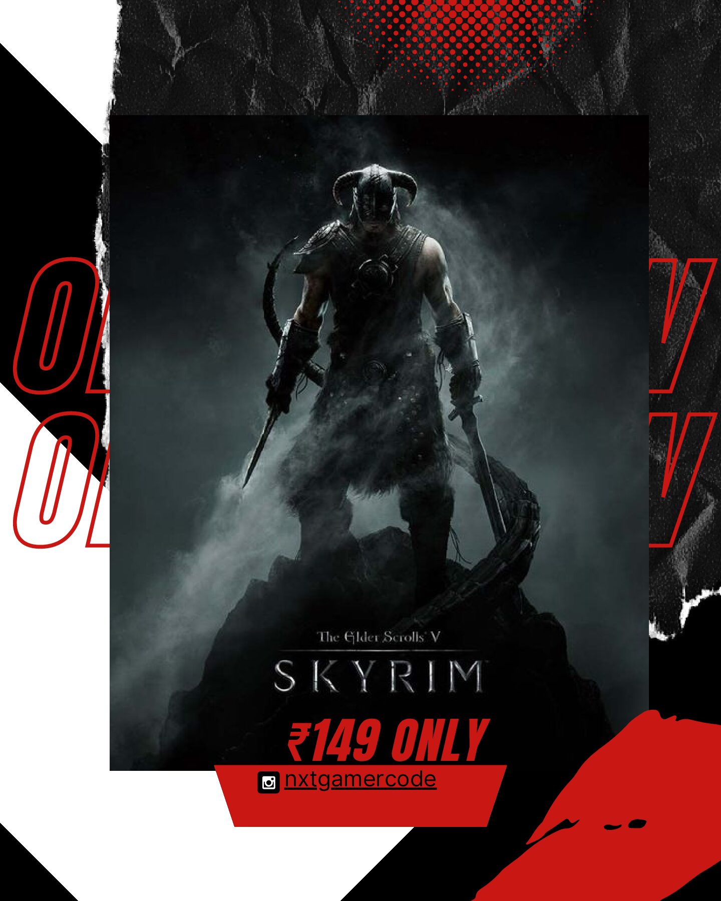 Skyrim The Elder Scrolls V :Steam Code (PC)