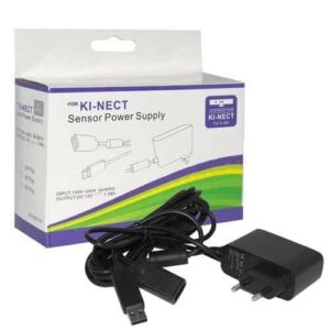 Xbox 360 Kinect Sensor AC Power Adapter with USB Port