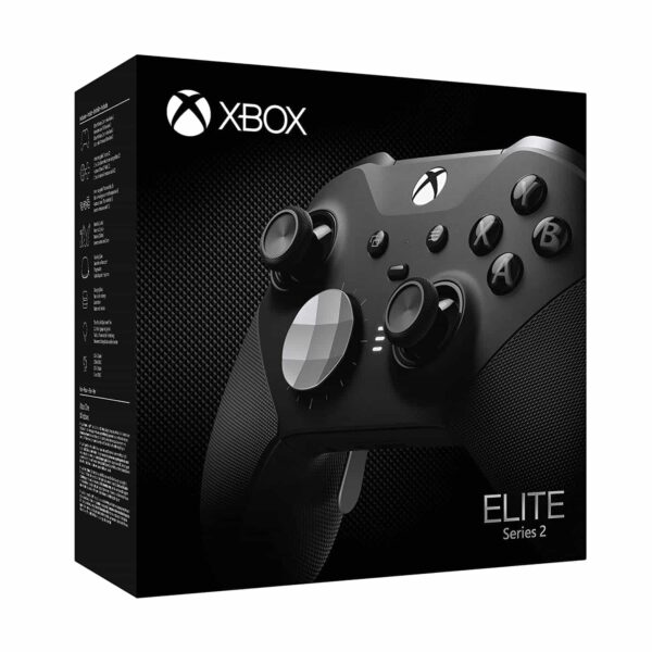 MICROSOFT Xbox Elite Wireless Controller Series 2 Bluetooth Gamepad (Black For Xbox 360, Xbox One, Xbox One S, Xbox One X, Xbox Series S, Xbox Series X)
