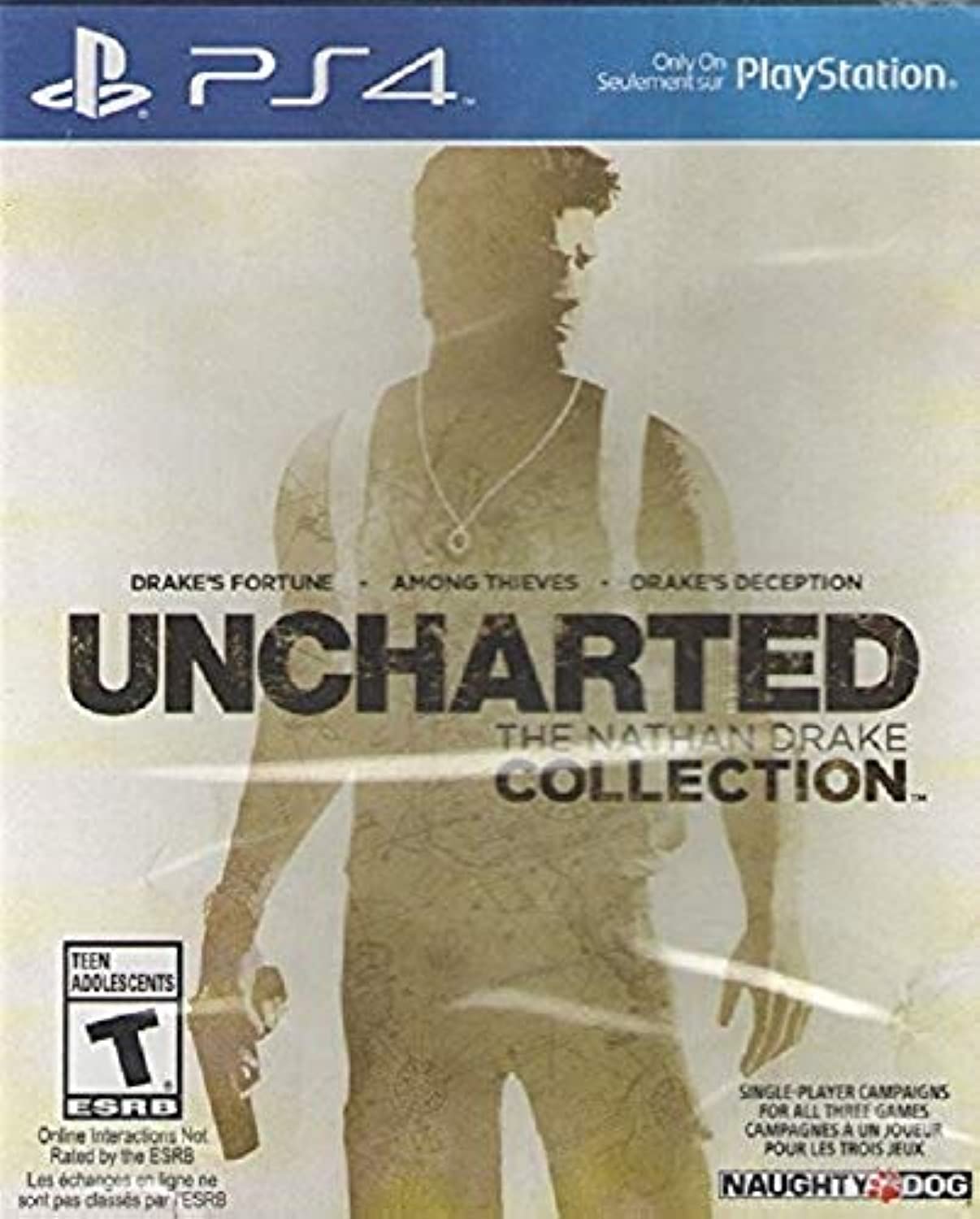 61wLUXk4CLL._SL1500_ Uncharted The Nathan Drake Collection - PS4 (Pre-owned) - Image 1
