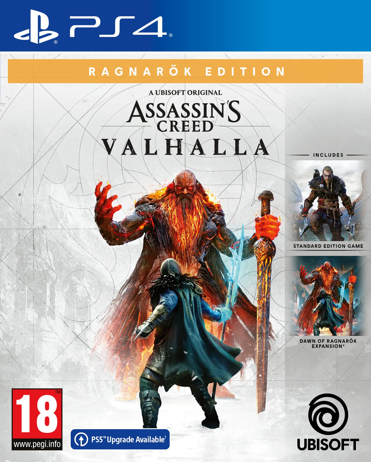 81iH7832+oL Assassin's Creed Valhalla Ragnarok Edition - PS4 Pre-Owned - Image 1