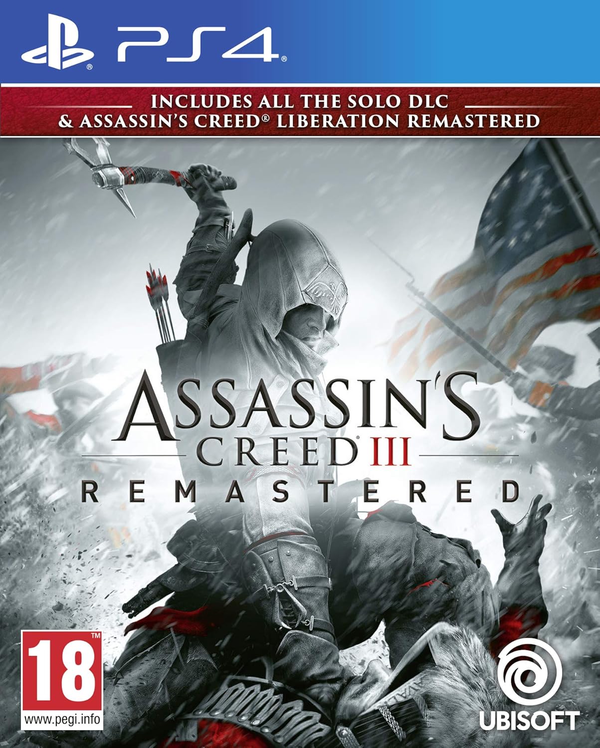 81wkipud-rL._SL1500_ Assassins Creed III Remastered (PS4) - Image 1