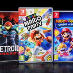 Metroid Dread + Super Mario Party + Mario + Rabbids
