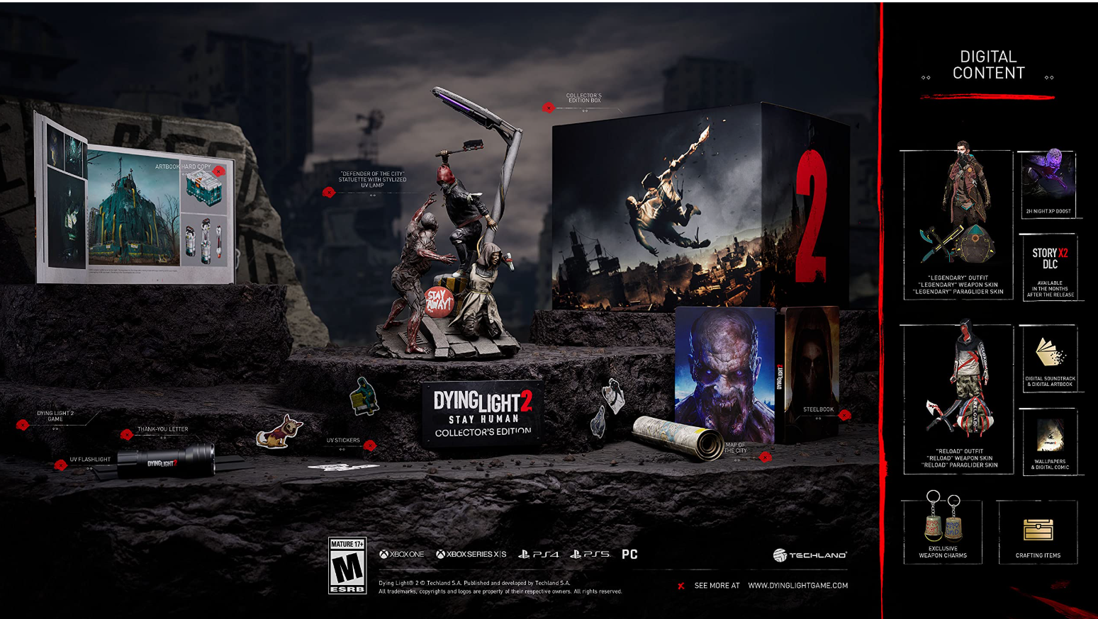 Screenshot 2026-02-21 153938 Dying Light 2 Stay Human Collector’s Edition – PS5 - Image 1