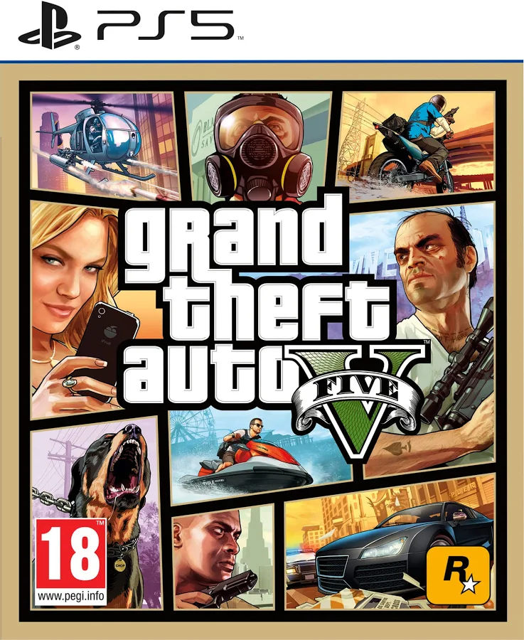shopping Grand Theft Auto V - PS5 (Pre-owned) - Image 1
