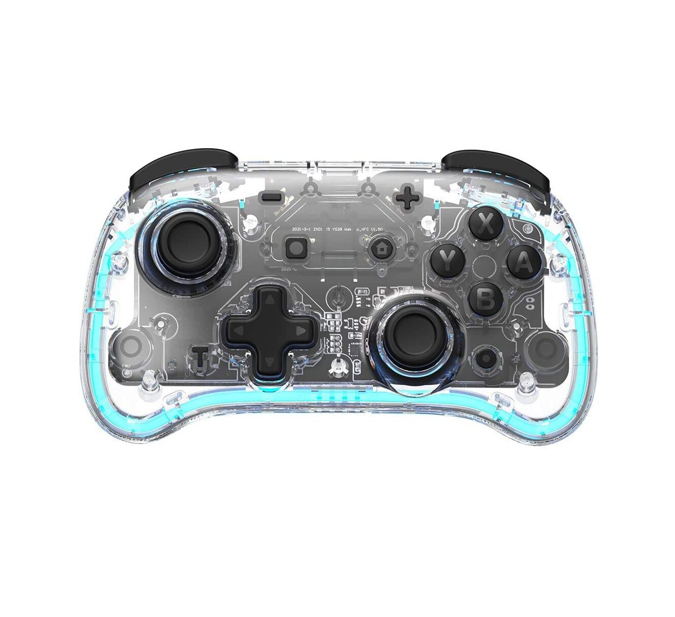 Hb1ba68e7f3064716b03db3281d8fd974w IINE Crystal Wireless Game Controller for Nintendo Switch - Image 1