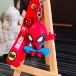 Spider-Man 3D Silicone Keychain