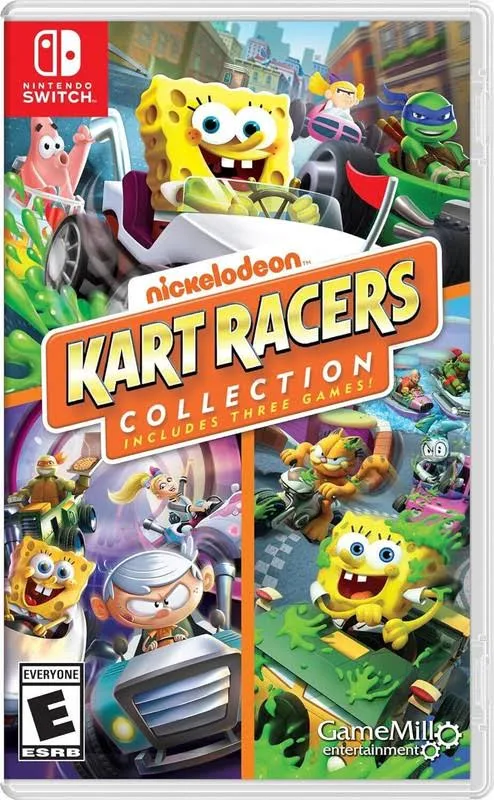 shopping (2) Nickelodeon Kart Racers Collection includes three games - Image 1