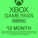 Microsoft Xbox Game Pass Essential - 12 Months