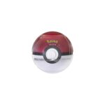 Pokemon TCG Poke Ball Tin Red with 3 Booster Packs and Coin