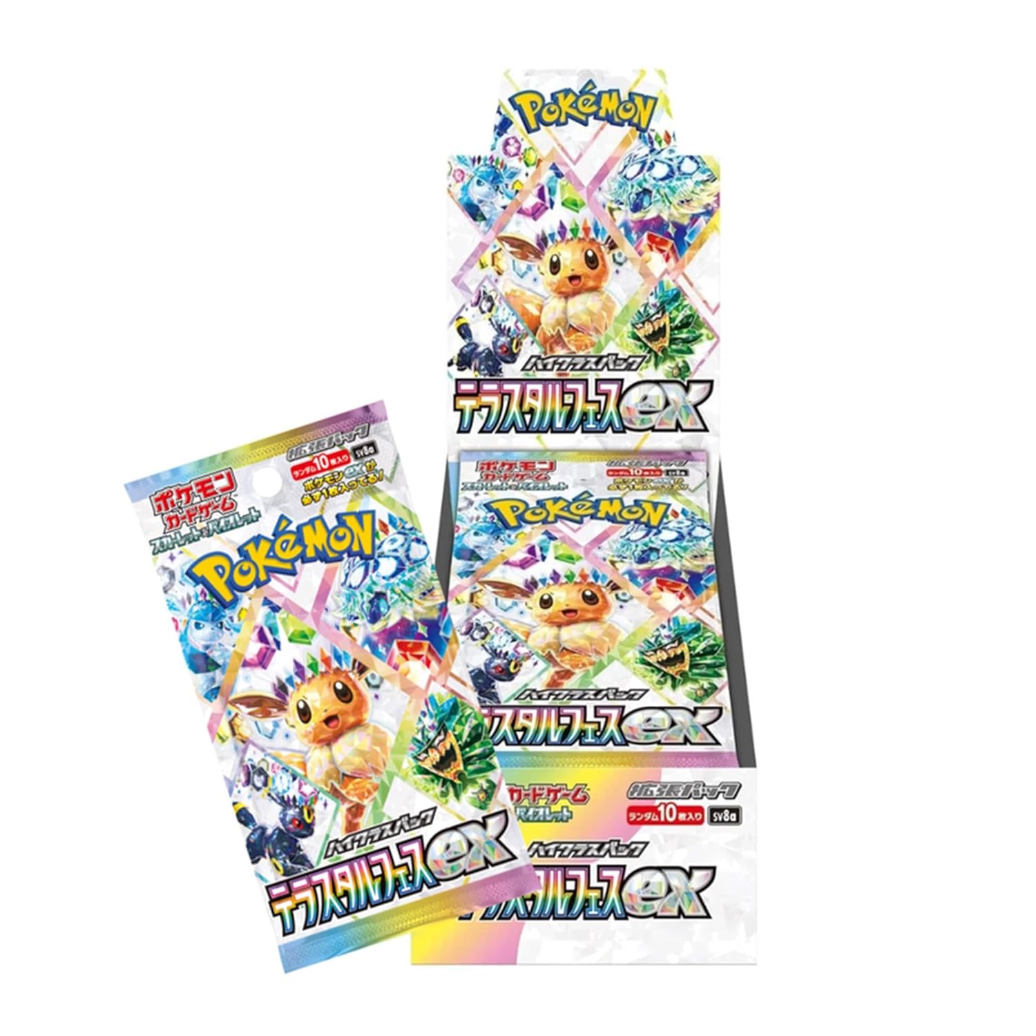 71M4znJl71L._SL1500_ Pokemon Card Game Scarlet & Violet High Class Pack TeraStar Festival ex Booster BOX (Japanese) - 10 Packs - Image 1