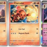 Ceruledge 098/193 - Paldea Evolved - Pokemon Evolution Set - 3 Card Lot - Scarlet & Violet