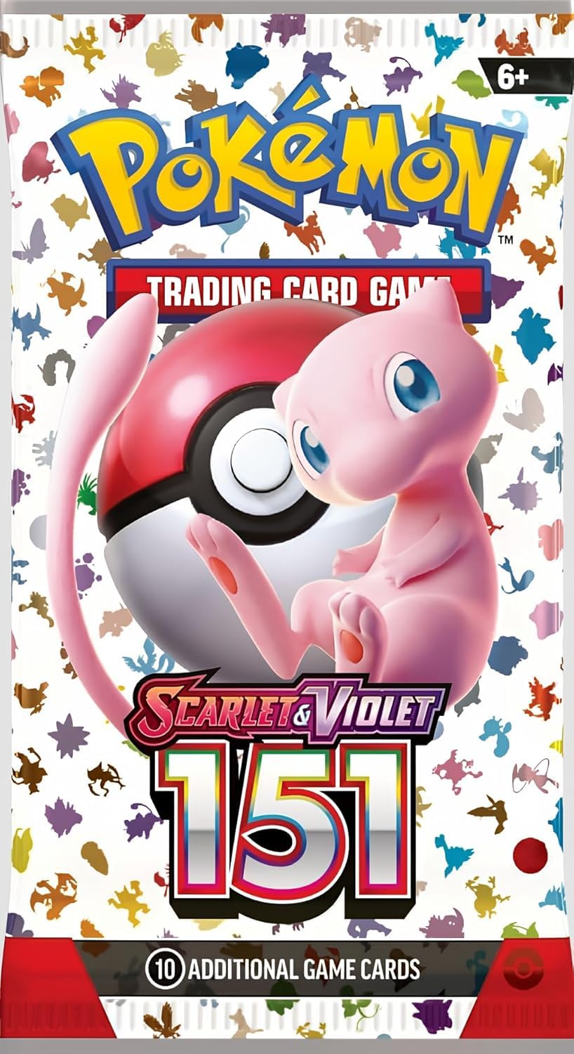 71xLNoYarcL._SL1500_ Pokemon Scarlet & Violet 151 Booster Pack - Image 1