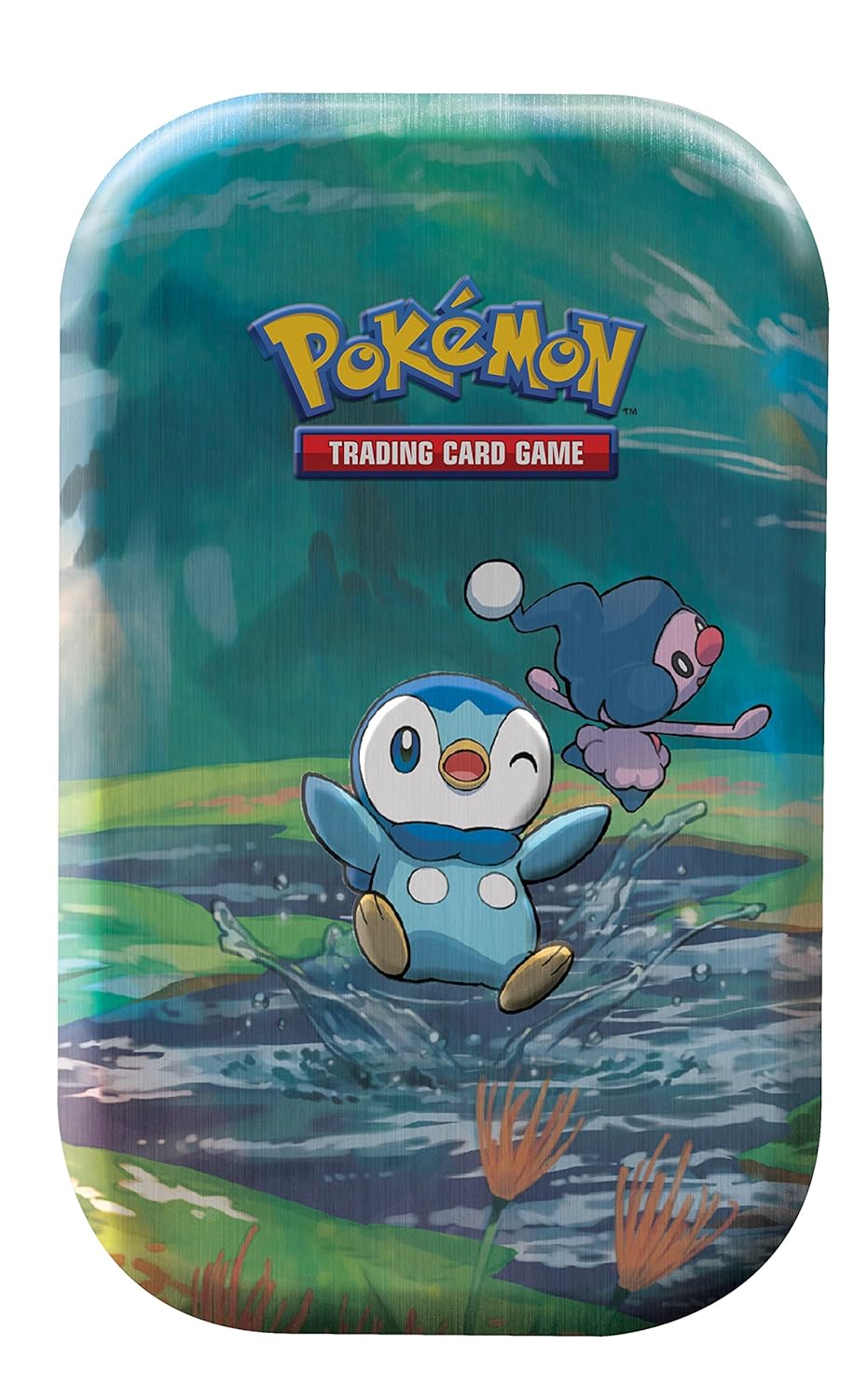 81JyqiULXPL._SL1500_ Pokémon TCG: Sinnoh Stars Mini Tin - Piplup, Mr Mime (2 Booster Packs & 1 Pokémon Art Card) - Image 1
