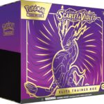Pokémon TCG: Scarlet and Violet Elite Trainer Box - Miraidon (1 Full Art Promo Card, 9 Boosters and Premium Accessories)