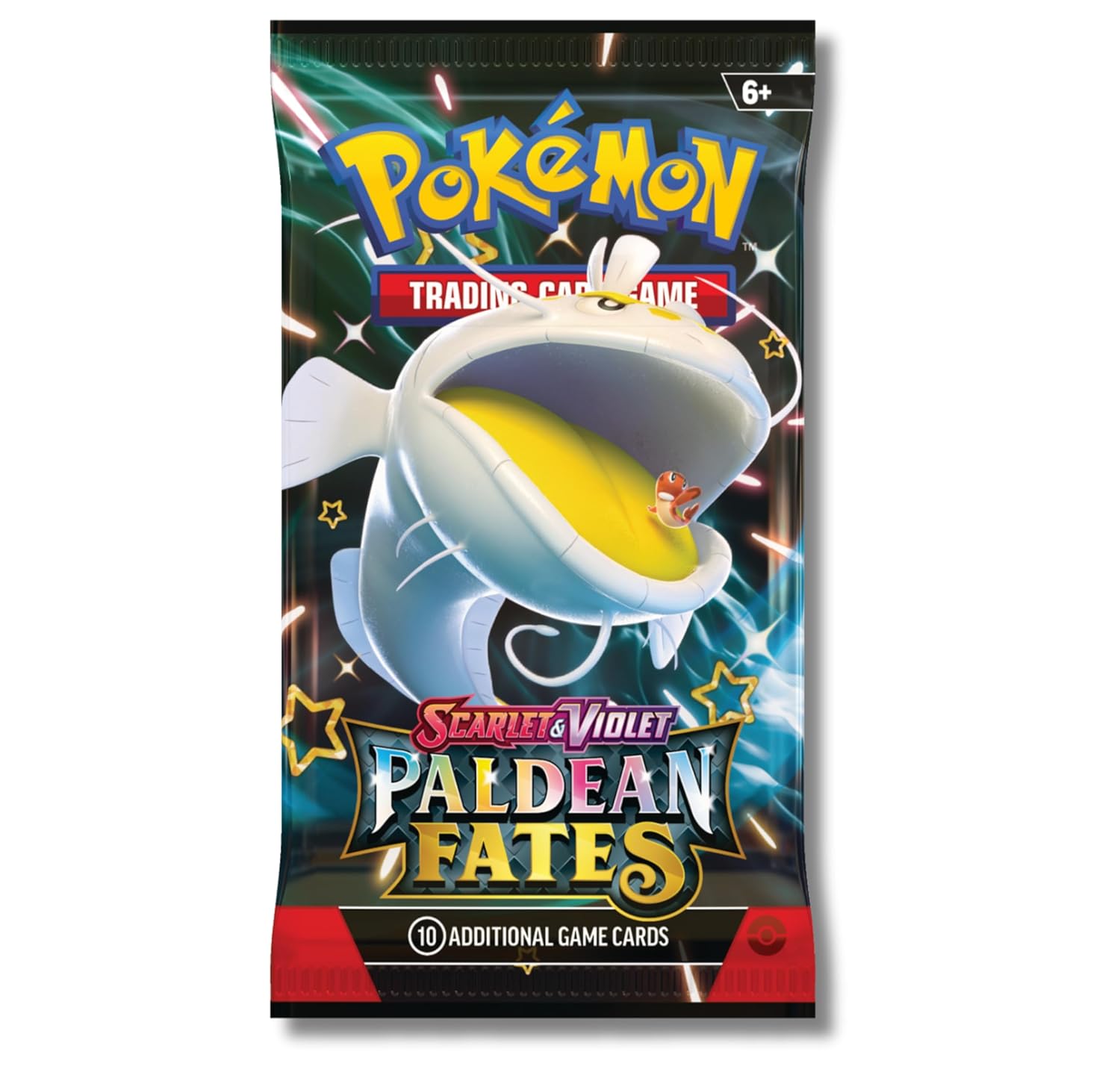 81nVbkzkQjL._SL1500_ Pokemon Scarlet & Violet Paldean Fates Booster Pack | Shiny Dondozo - Image 1