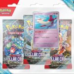 Pokémon TCG: Scarlet & Violet—Stellar Crown 3-Pack Blister - Latias (3 Booster Packs & Foil Promo Card)