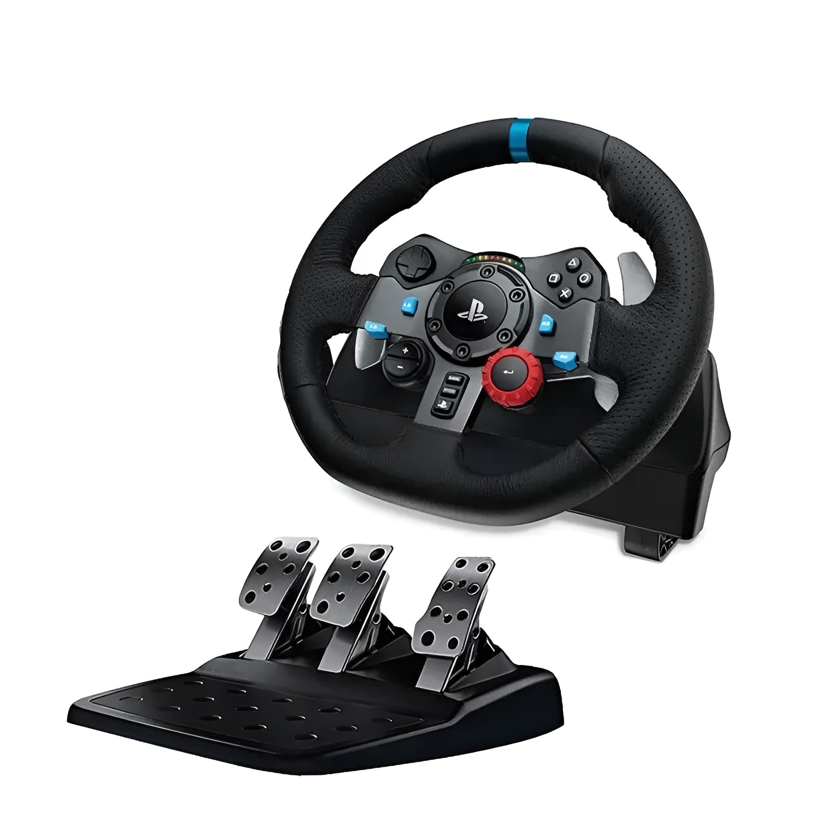 1763029999422-856aae2499cc4de7-F16E261DC359400AF14DF7745112091B Logitech G29 Driving Force Racing Wheel | Best Force Feedback for Realistic Racing | Dual-Motor Precision | Responsive Pedals | High Performance | 2 Year Manufacturer Warranty Included (Indian) - Image 1