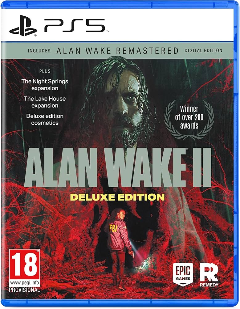 81gHGZ1fPyL._AC_UF894,1000_QL80_ Alan Wake II Deluxe Edition PlayStation 5 - Image 1
