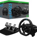 Logitech G923 Gaming Steering Wheel PC 900°with Dual-Motor Racing Wheel Force Motion Controller (Black, Loved By Fans For Thrustmaster, Hori & Fanatec, Ant E Sports & Nitho, For Xbox, PC)
